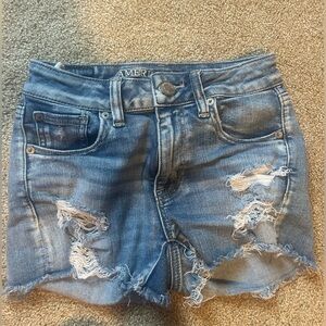 AE jean shorts stretchy
